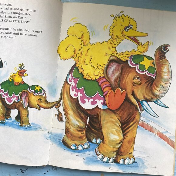 Vintage The Sesame Street Book Circus - Picture 6 of 9